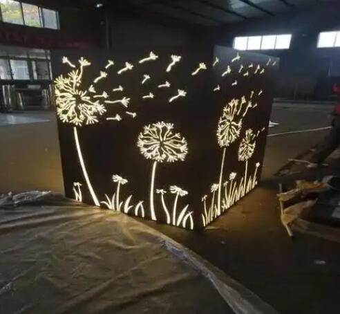 枞阳耐候钢灯箱